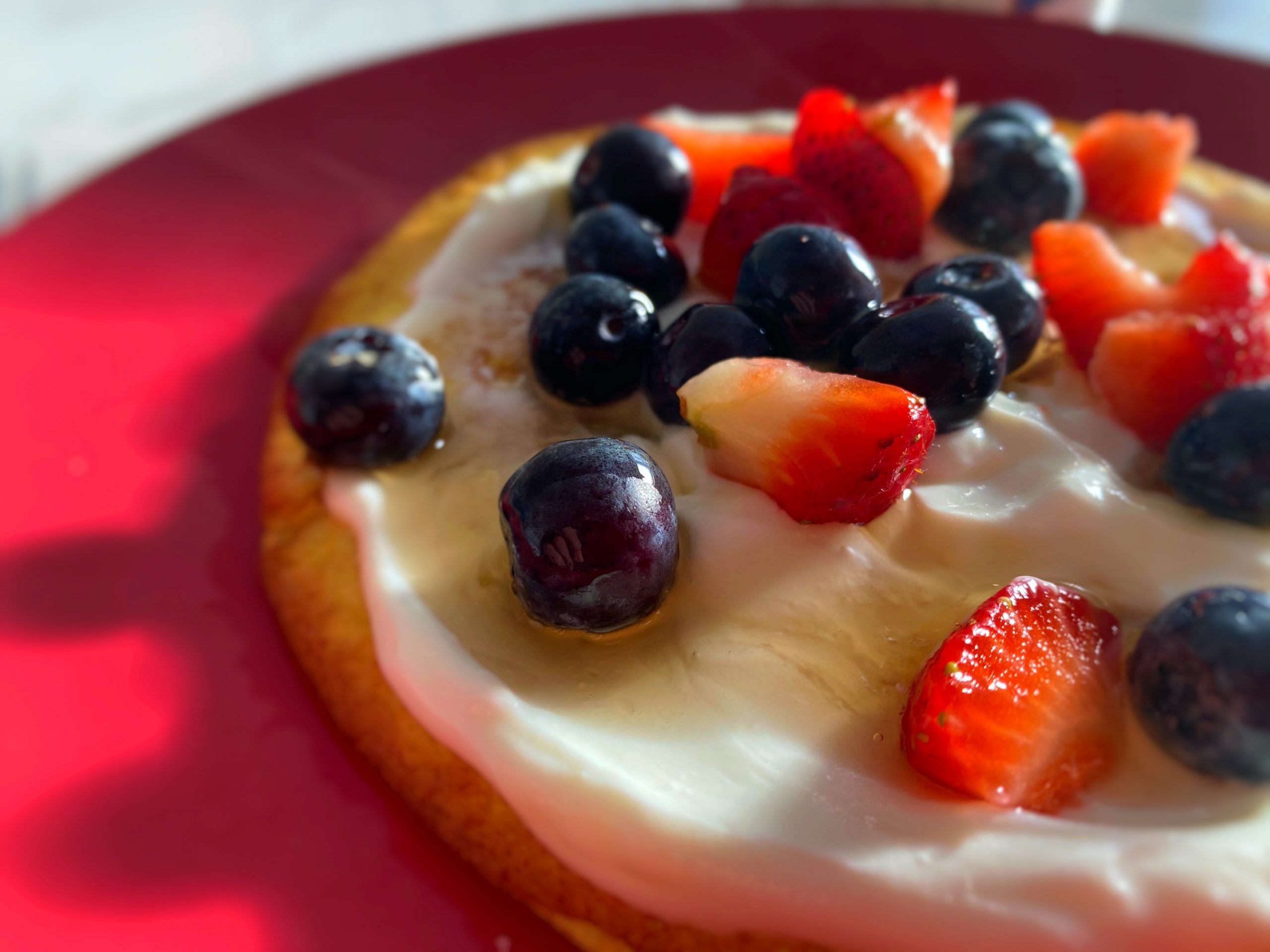 Słodki Omlet z Owocami (Low FODMAP)