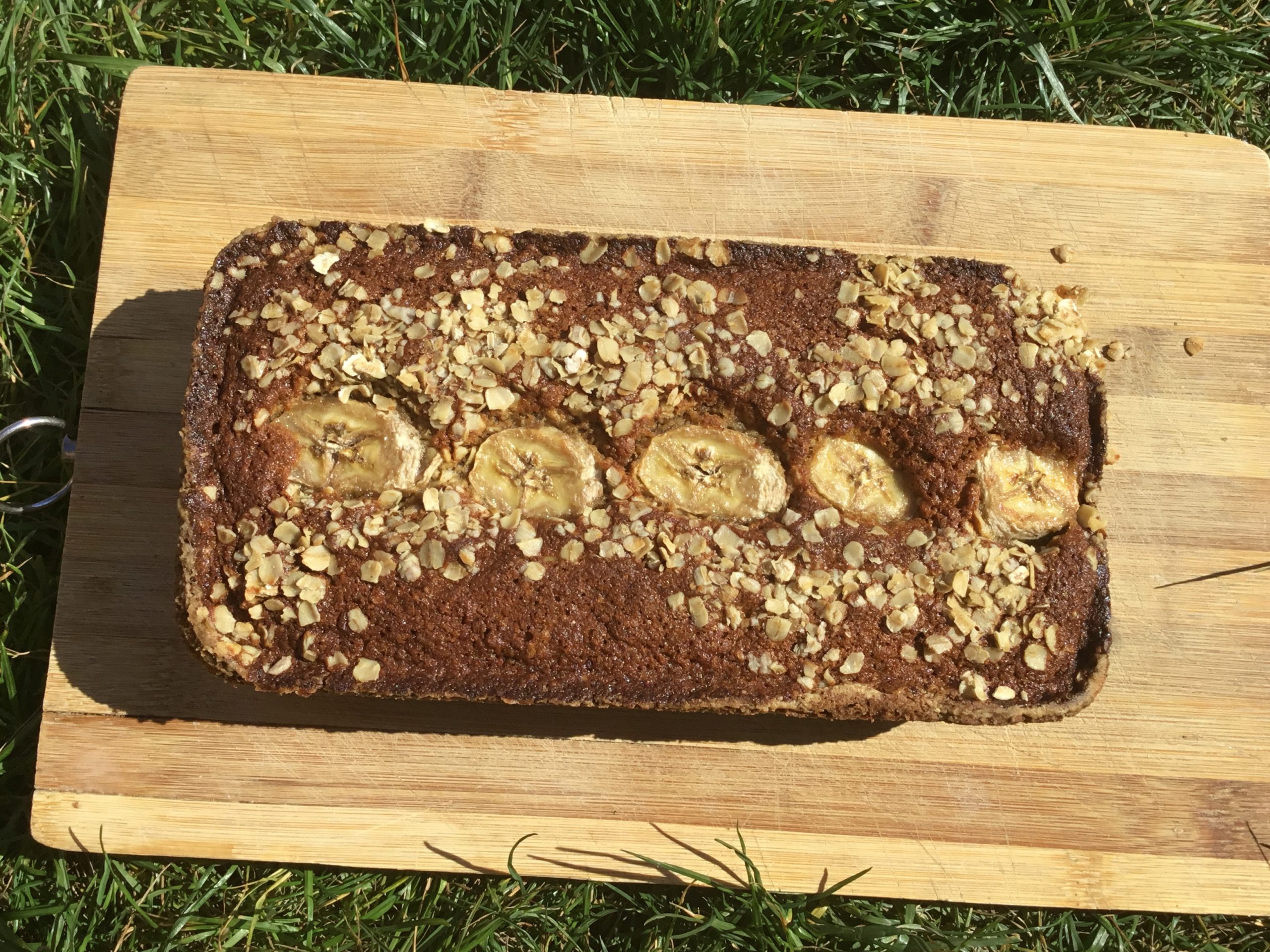Ciasto bananowo imbirowe z syropem klonowym