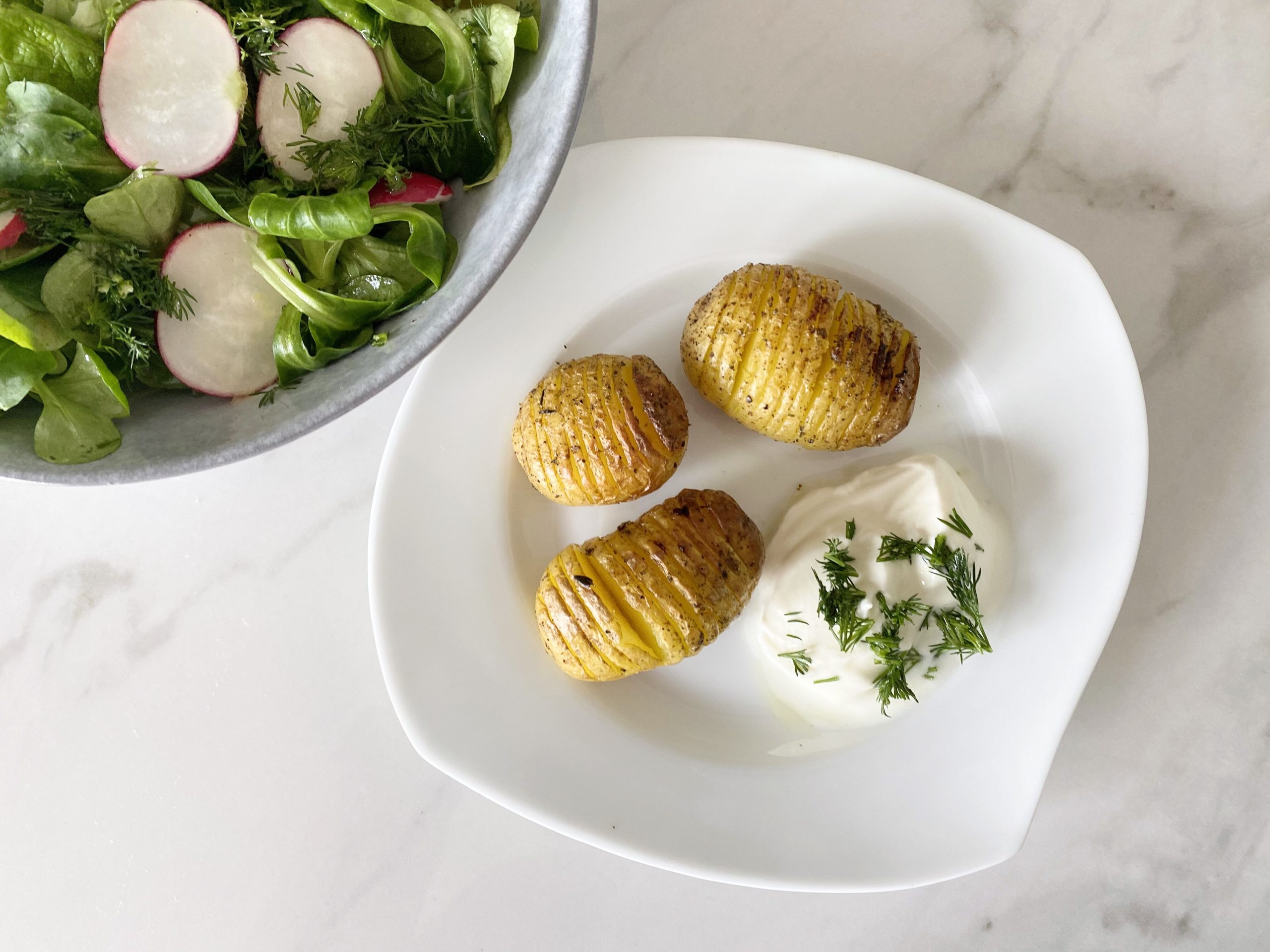 Pieczone Ziemniaki Hasselback